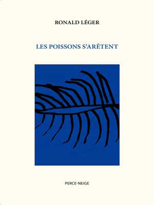cover image of Les poissons s'arêtent